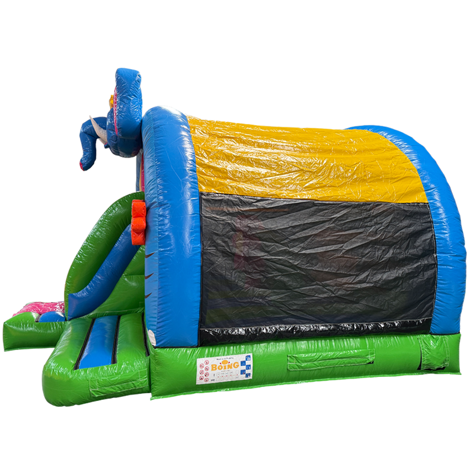 Arch Midi 3D Elephant Inflatable with Obstacles