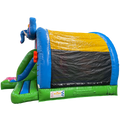 Arch Midi 3D Éléphant Chateau Gonflable Avec Obstacles