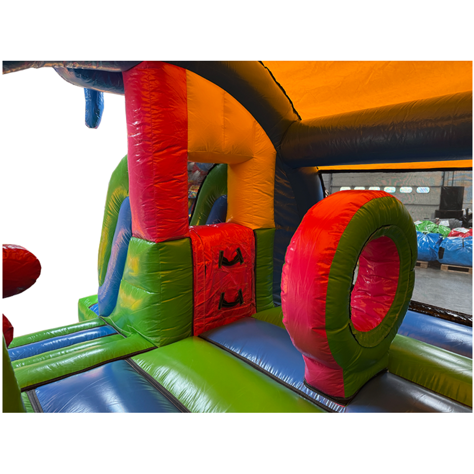 Arch Midi 3D Elephant Inflatable with Obstacles