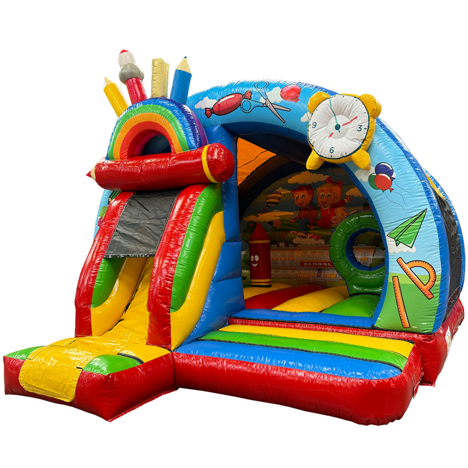 Arch Midi 3D Potlood Springkasteel Met Obstakels