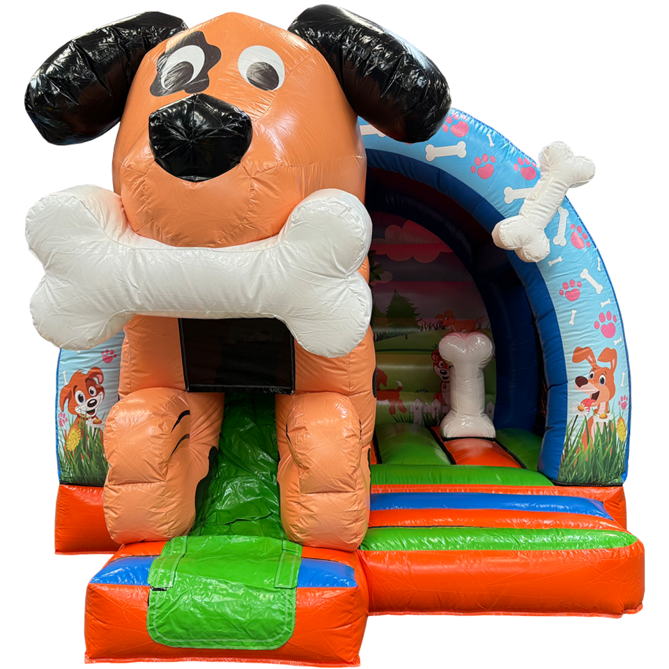 Mini 3D Hond Springkasteel