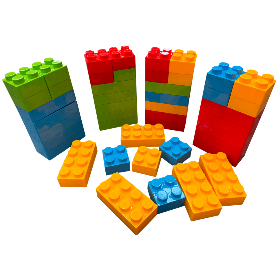 Blocs de construction en plastique