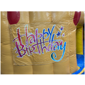 Gâteau D'anniversaire Chateau Gonflable Avec Toboggan