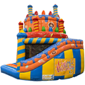 Gâteau D'anniversaire Chateau Gonflable Avec Toboggan