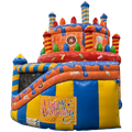 Gâteau D'anniversaire Chateau Gonflable Avec Toboggan