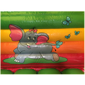 Combo Maxi Éléphant Chateau Gonflable