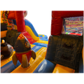 Combo Midi 2 Toboggans Comic Chateau Gonflable