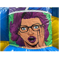 Combo Midi 2 Toboggans Comic Chateau Gonflable