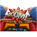 Combo Midi 2 Toboggans Comic Chateau Gonflable