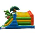 Combo Midi 2 Toboggans Crocodile Chateau Gonflable