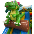Combo Midi 2 Toboggans Crocodile Chateau Gonflable