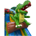 Combo Midi 2 Toboggans Crocodile Chateau Gonflable