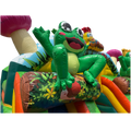 Combo Midi 2 Toboggans Grenouille Chateau Gonflable