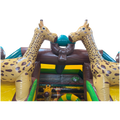 Combo Midi 2 Toboggans Girafe Chateau Gonflable