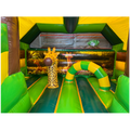 Combo Midi 2 Toboggans Girafe Chateau Gonflable