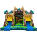 Combo Midi 2 Toboggans Girafe Chateau Gonflable