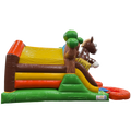 Combo Midi 2 Toboggans Chevaux Chateau Gonflable