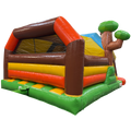 Combo Midi 2 Toboggans Chevaux Chateau Gonflable