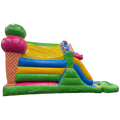 Combo Midi 2 Toboggans Glace Chateau Gonflable