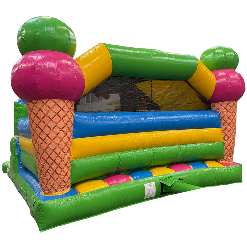 Combo Midi 2 Slides Ice Creams Inflatable