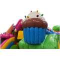 Combo Midi 2 Toboggans Glace Chateau Gonflable