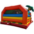 Combo Midi 2 Toboggans Perroquet Chateau Gonflable