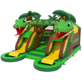 Combo Midi 2 Toboggans Serpent Chateau Gonflable