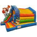 Combo Midi 3D Poisson Clown Chateau Gonflable Avec Obstacles