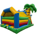 Combo Midi 3D Crazy Penguin Chateau Gonflable Avec Obstacles