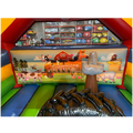 Combo Midi 3D Ferme Chateau Gonflable