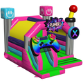 Combo Midi 3D Level Up Chateau Gonflable Avec Obstacles