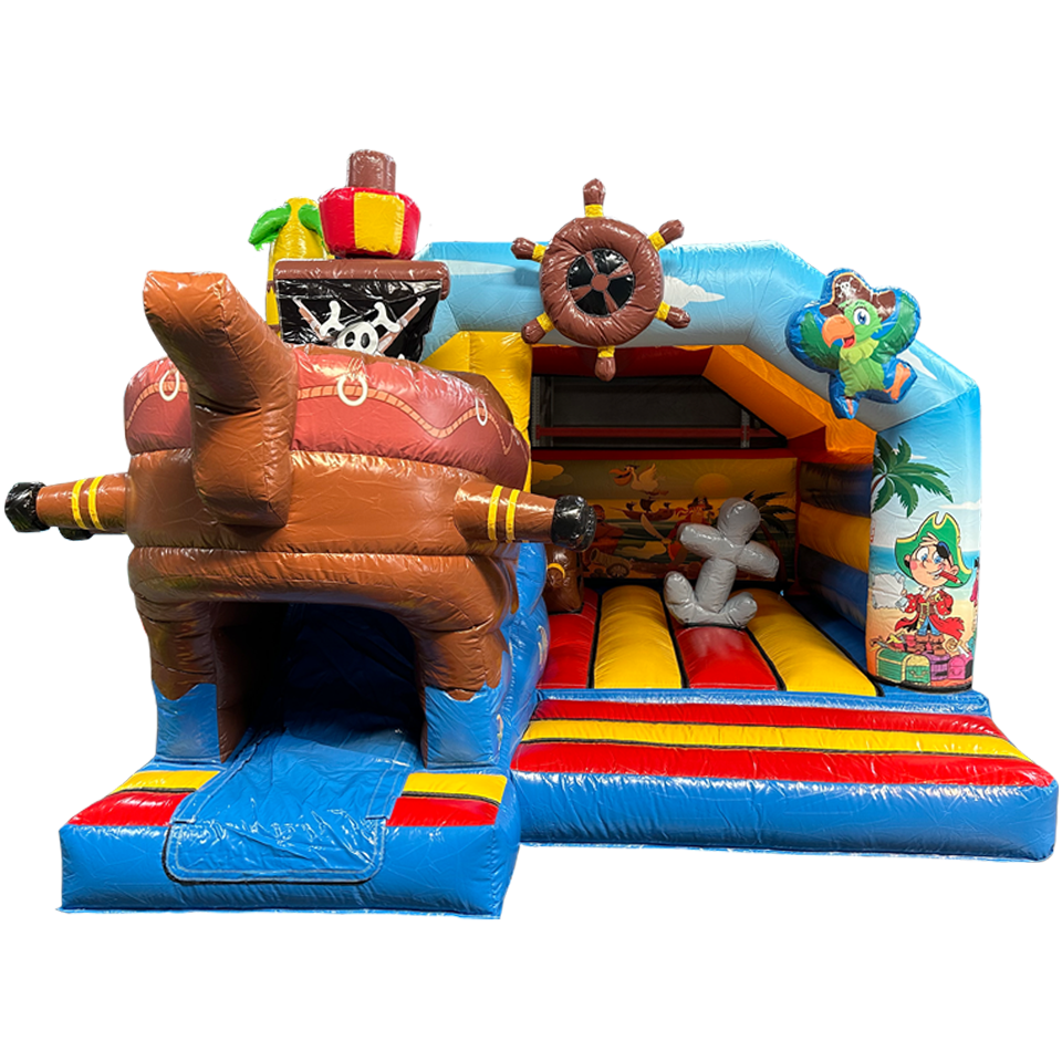 Combo Midi 3D Piratenboot Met Obstakels 