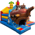 Midi 3D Piratenboot Met Obstakels Springkasteel 