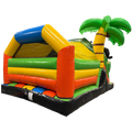 Combo Midi 3D Panda Surfeur Chateau Gonflable Avec Obstacles