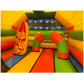 Combo Midi 3D Panda Surfeur Chateau Gonflable Avec Obstacles