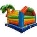 Combo Midi 3D Surfeur Requin Chateau Gonflable Avec Obstacles