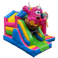 Combo Mini 3D Cookie Monster Château Gonflable