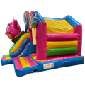 Combo Mini 3D Cookie Monster Château Gonflable