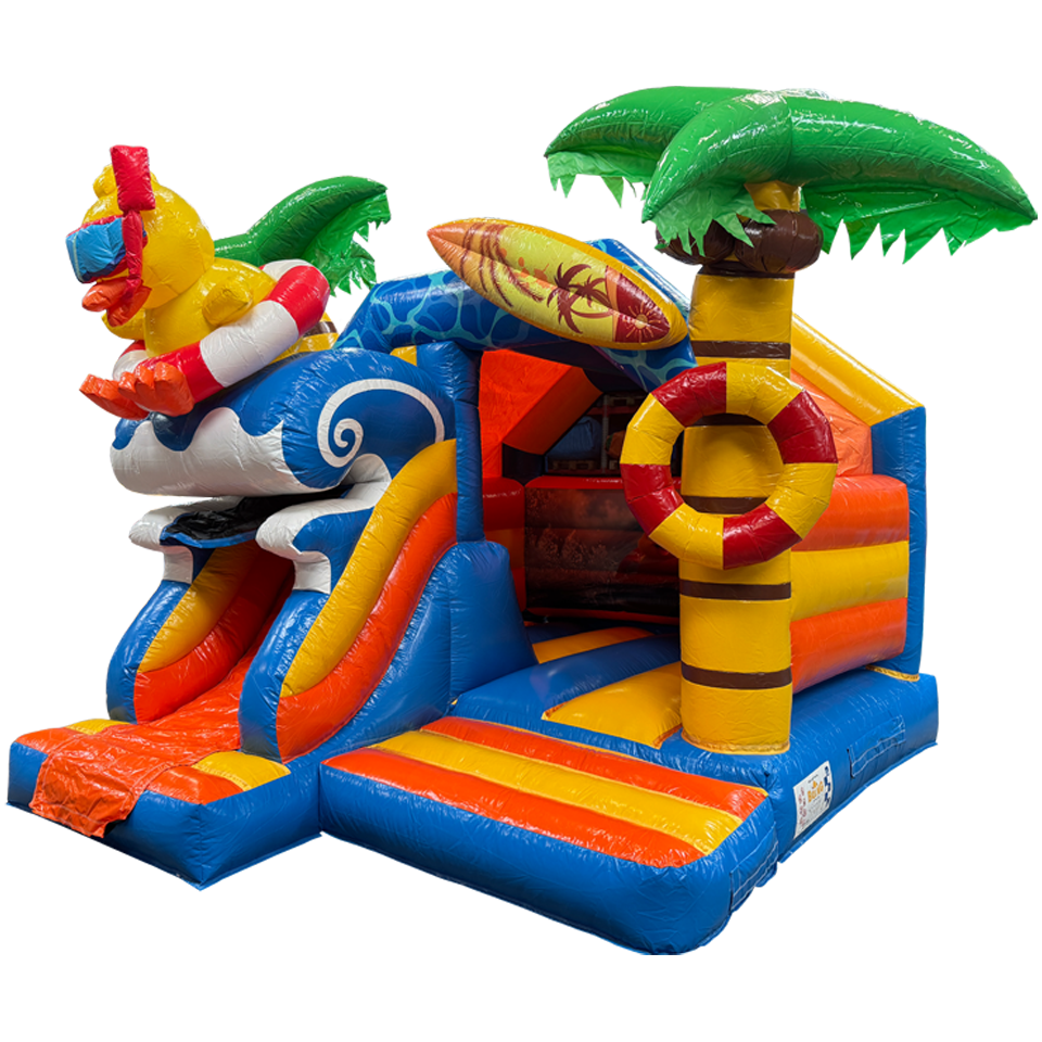 Combo Mini Château gonflable Canard 3D