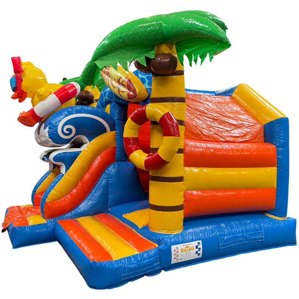 Combo Mini Château gonflable Canard 3D