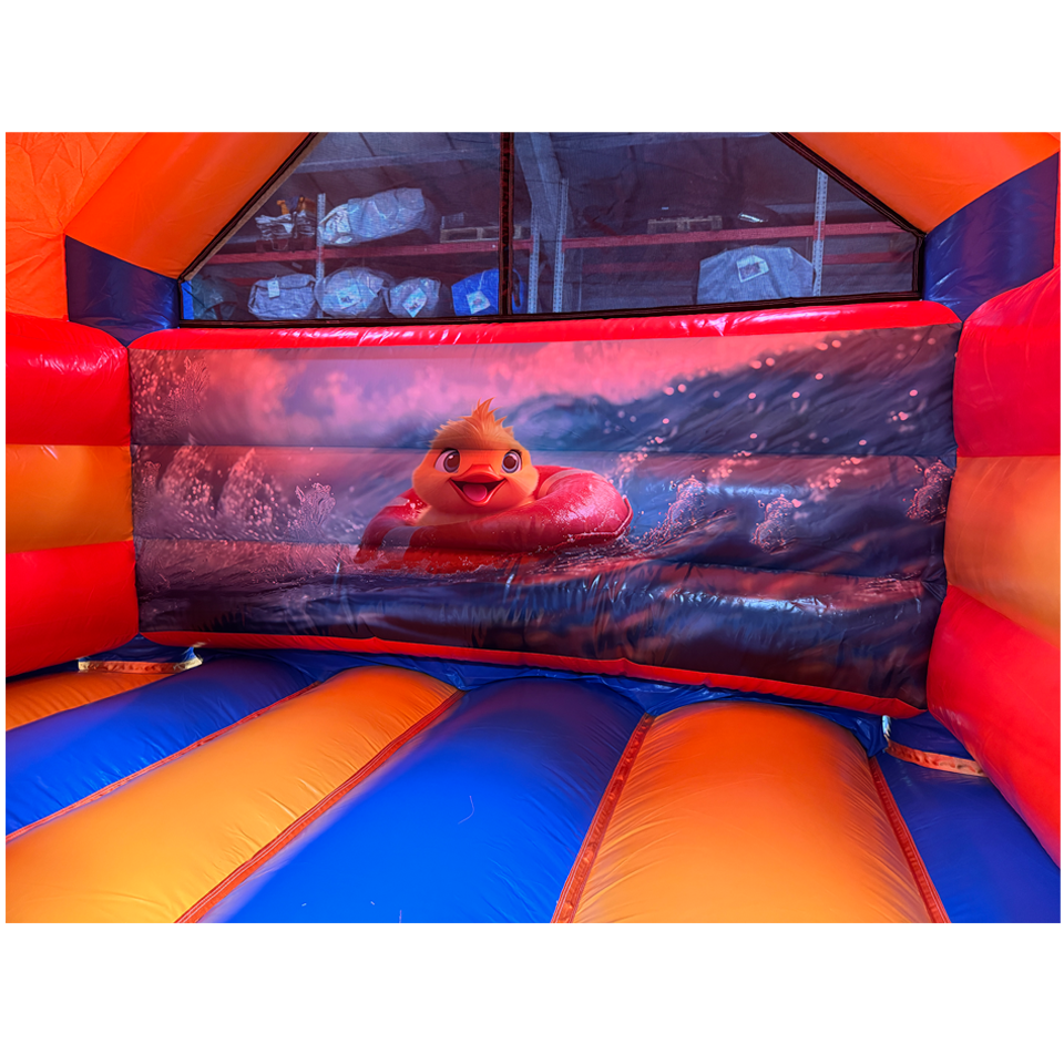 Combo Mini Château gonflable Canard 3D