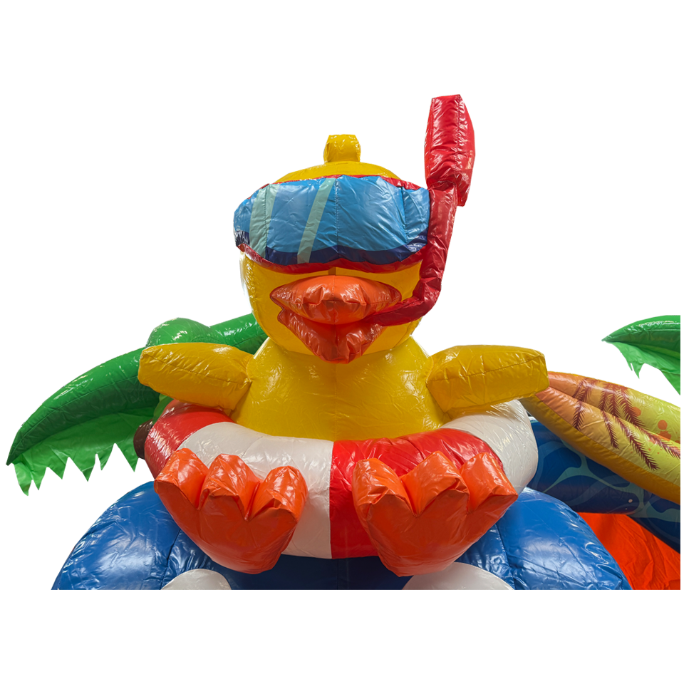 Combo Mini Château gonflable Canard 3D