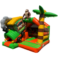 Combo Mini 3D Train Jungle Château Gonflable