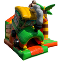 Combo Mini 3D Train Jungle Château Gonflable