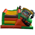 Combo Mini 3D Train Jungle Château Gonflable