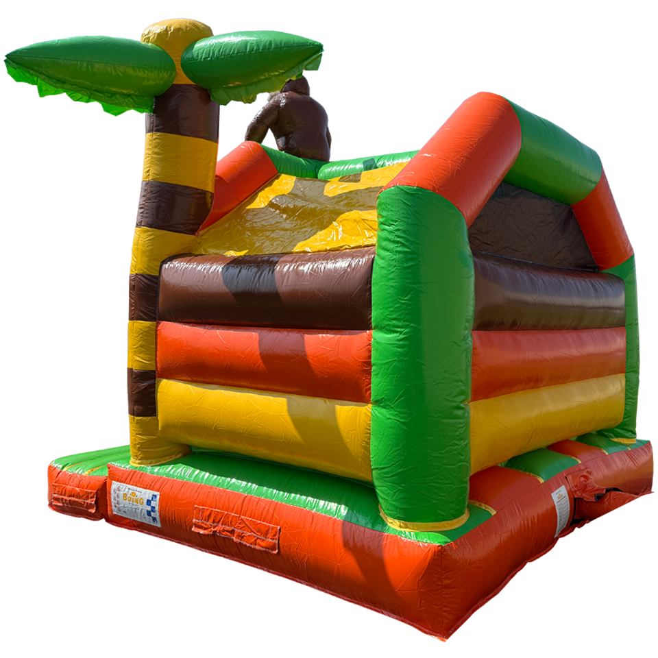Château Gonflable Combo Mini Train 3D Jungle