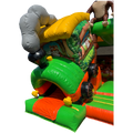Combo Mini 3D Train Jungle Château Gonflable
