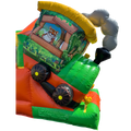 Combo Mini 3D Train Jungle Château Gonflable