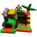 Combo Mini 3D Train Jungle Château Gonflable