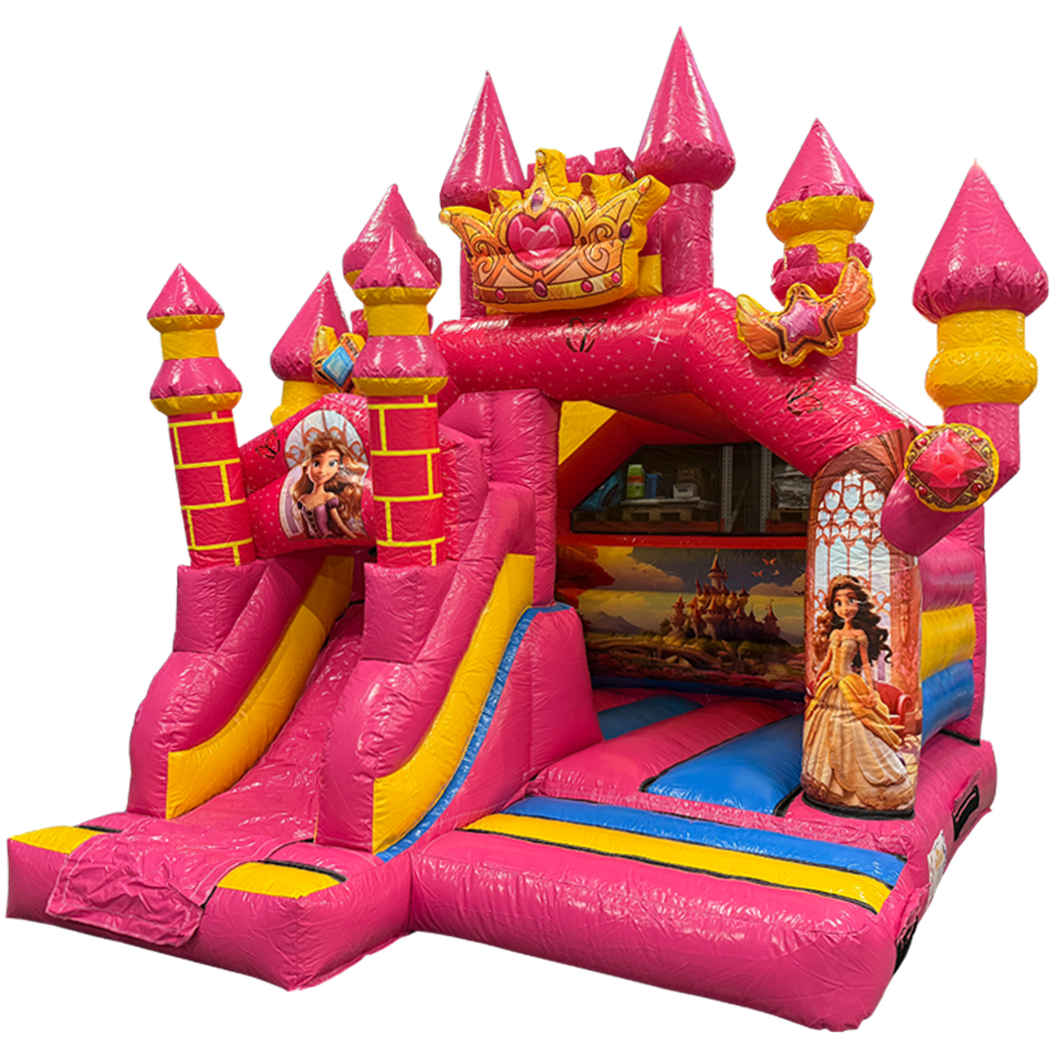 Combo Mini 3D Princess Castle Inflatable